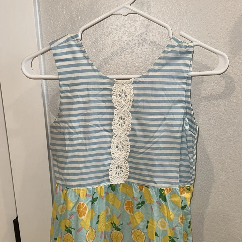 New Matilda Jane Brand Sweet Treat Maxi Dress Girls Teen Size 12 Floral Flower - Picture 9 of 15